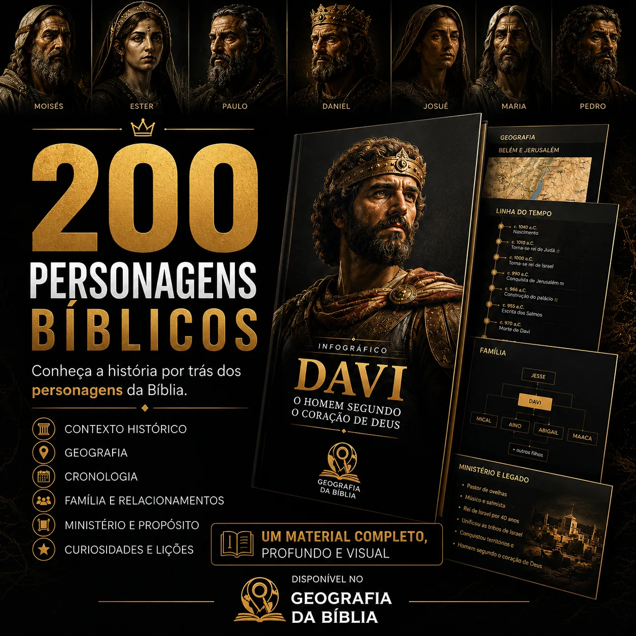 200 Personagens