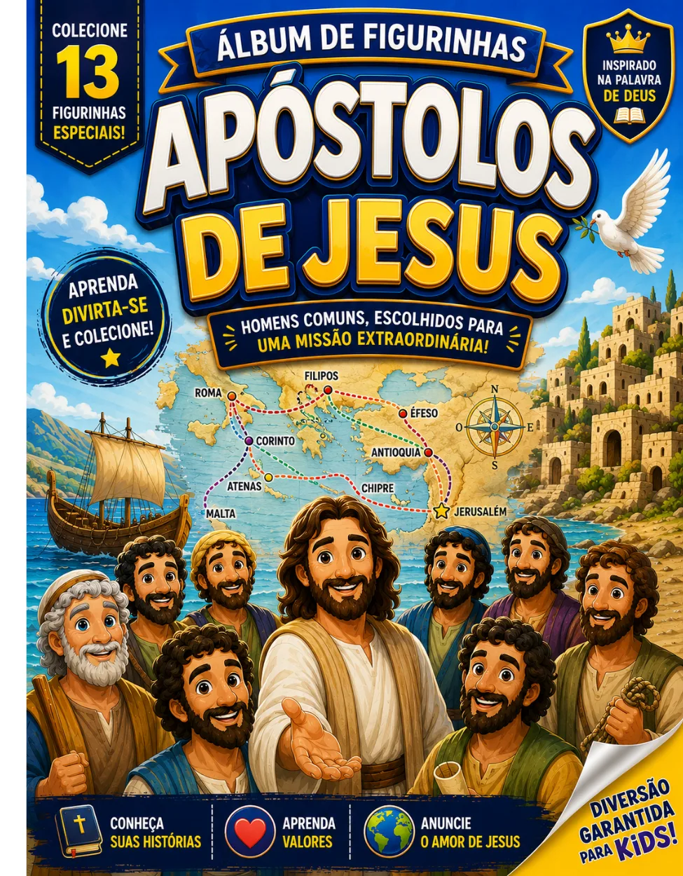 ÁLBUM DOS APÓSTOLOS DE JESUS