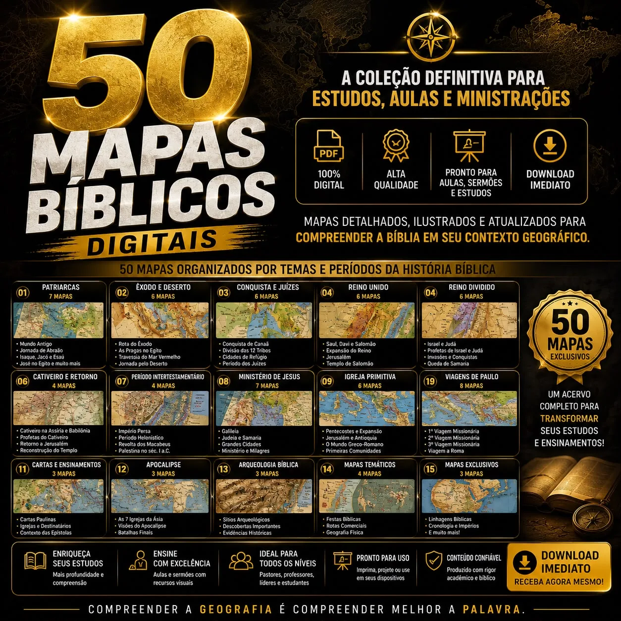 50 MAPAS