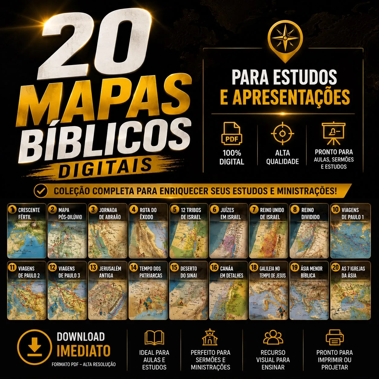 20 MAPAS
